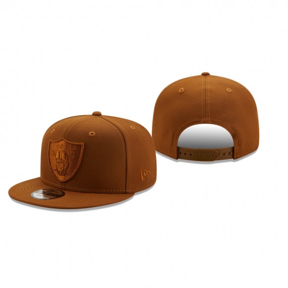 Las Vegas Raiders Brown Color Pack 9FIFTY Snapback Hat