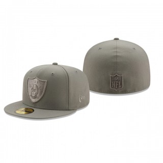 Las Vegas Raiders Gray Color Pack 59FIFTY Fitted Hat