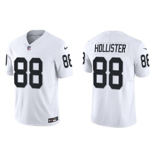 Jacob Hollister Raiders White Vapor F.U.S.E. Limited Jersey