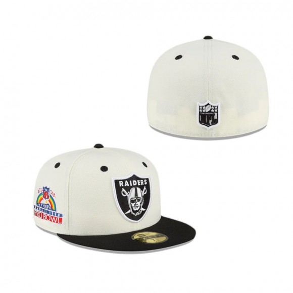 Las Vegas Raiders Just Caps Drop 9 59FIFTY Fitted Hat