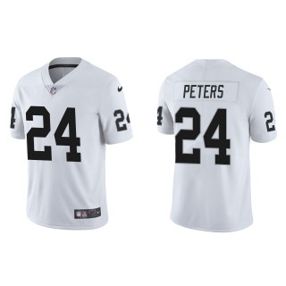Marcus Peters Raiders White Vapor Limited Jersey