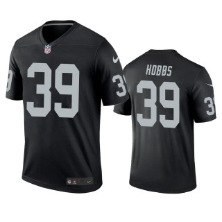 Las Vegas Raiders Nate Hobbs Black Legend Jersey