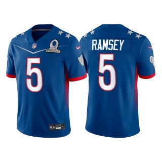 Jalen Ramsey Rams 2022 NFC Pro Bowl Game Jersey Royal