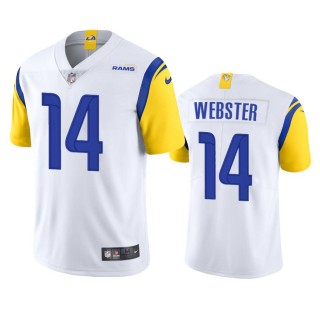 Los Angeles Rams Nsimba Webster White Vapor Limited Jersey