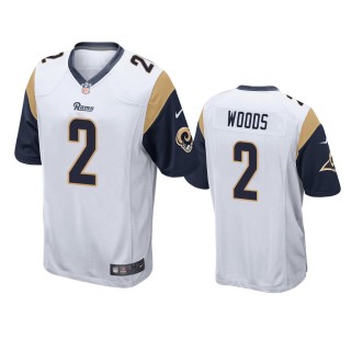 Los Angeles Rams Robert Woods White Game Jersey
