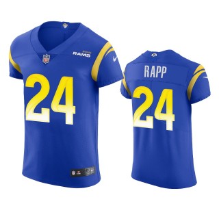 Los Angeles Rams Taylor Rapp Royal Vapor Elite Jersey - Men's