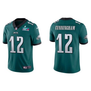 Randall Cunningham Men's Philadelphia Eagles Super Bowl LVII Green Vapor Limited Jersey