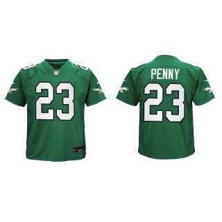 Rashaad Penny Youth Eagles Kelly Green Alternate Game Jersey