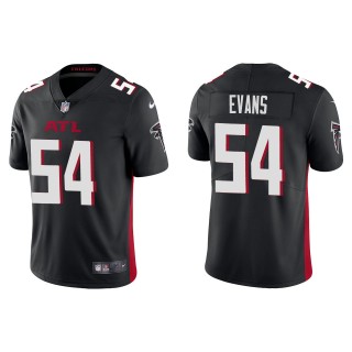 Men's Atlanta Falcons Rashaan Evans Black Vapor Limited Jersey
