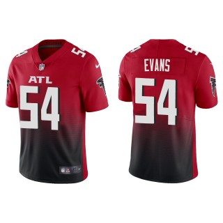 Men's Atlanta Falcons Rashaan Evans Red Alternate Vapor Limited Jersey