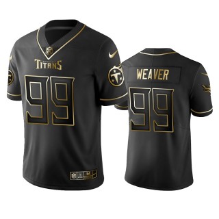 Tennessee Titans Rashad Weaver Black Golden Edition Jersey