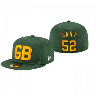 Green Bay Packers Rashan Gary Green 2021 NFL Sideline Alt Logo Hat