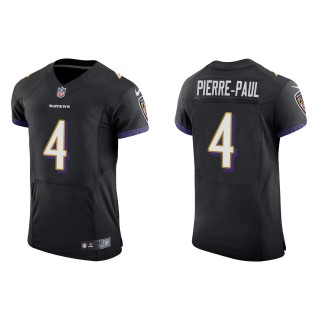Men's Baltimore Ravens Jason Pierre-Paul Black Vapor Elite Jersey