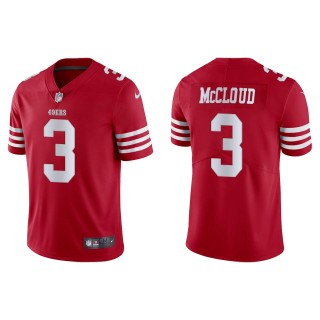 Men's San Francisco 49ers Ray-Ray McCloud Scarlet Vapor Limited Jersey