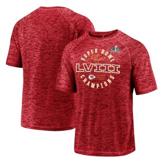 Chiefs Red Super Bowl LVIII Champions Athletic Build T-Shirt