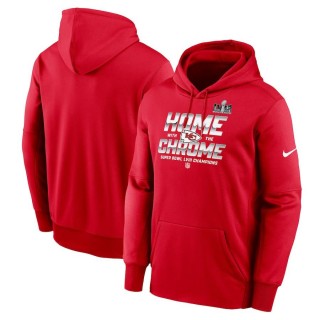 Chiefs Red Super Bowl LVIII Champions Parade Therma Performance Pullover Hoodie
