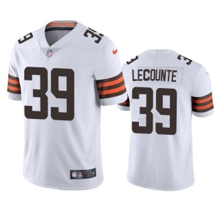 Richard LeCounte Cleveland Browns White Vapor Limited Jersey