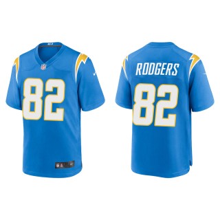 Men's Los Angeles Chargers Richard Rodgers Powder Blue Game Jersey