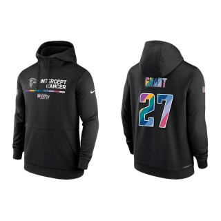 Richie Grant Atlanta Falcons Black 2022 NFL Crucial Catch Therma Performance Pullover Hoodie