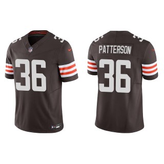Browns Riley Patterson Brown Vapor F.U.S.E. Limited Jersey