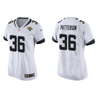 Women's Riley Patterson Jaguars White Game Jersey