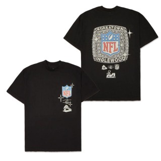 Men's RIP N RPR NFL Origins Black Super Bowl LVI Championship Ring T-Shirt