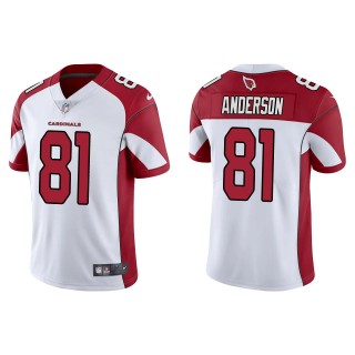 Men's Arizona Cardinals Robby Anderson White Vapor Limited Jersey
