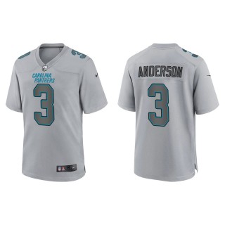 Robby Anderson Carolina Panthers Gray Atmosphere Fashion Game Jersey
