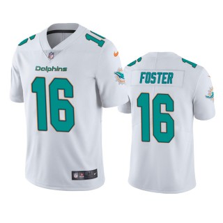 Robert Foster Miami Dolphins White Vapor Limited Jersey