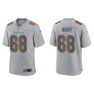 Robert Hunt Miami Dolphins Gray Atmosphere Fashion Game Jersey