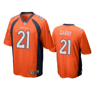 Denver Broncos Ronald Darby Orange Game Jersey