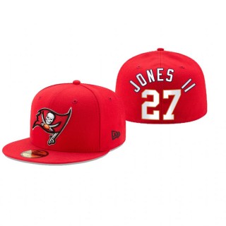 Tampa Bay Buccaneers Ronald Jones II Red Omaha 59FIFTY Fitted Hat