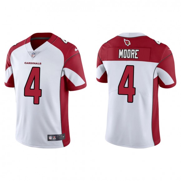 Men's Arizona Cardinals Rondale Moore White Vapor Limited Jersey