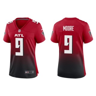 Women's Rondale Moore Falcons Red Alternate Game Jersey