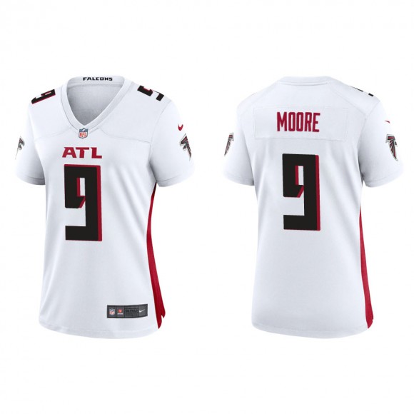Women's Rondale Moore Falcons White Game Jersey