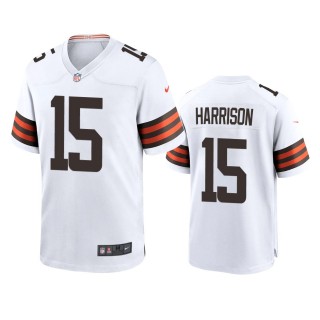 Cleveland Browns Ronnie Harrison White Game Jersey