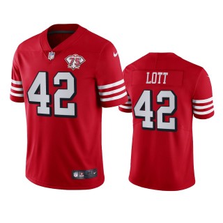 Ronnie Lott San Francisco 49ers Scarlet Vapor Limited Jersey