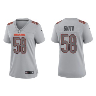 Roquan Smith Women's Chicago Bears Gray Atmosphere Fashion Game Jersey