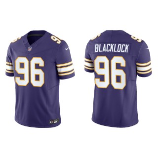 Ross Blacklock Minnesota Vikings Purple Classic Vapor F.U.S.E. Limited Jersey