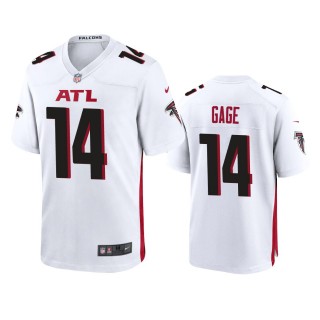 Atlanta Falcons Russell Gage White Game Jersey