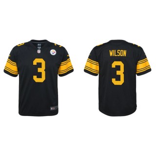 Youth Russell Wilson Steelers Black Alternate Game Jersey