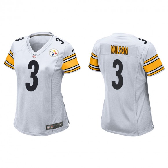 Women's Russell Wilson Steelers White Game Jersey
