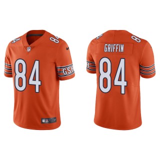 Men's Chicago Bears Ryan Griffin Orange Vapor Limited Jersey