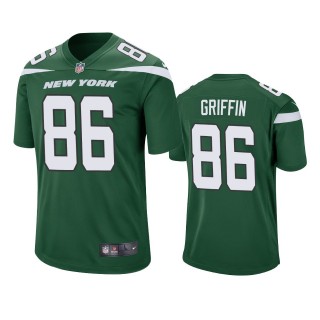 New York Jets Ryan Griffin Green Game Jersey