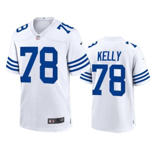 Indianapolis Colts Ryan Kelly 2021 White Throwback Game Jersey