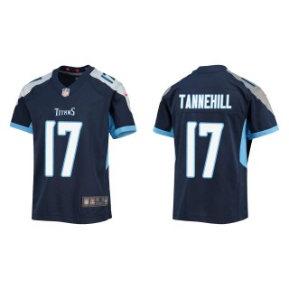 Ryan Tannehill Youth Tennessee Titans Navy Game Jersey