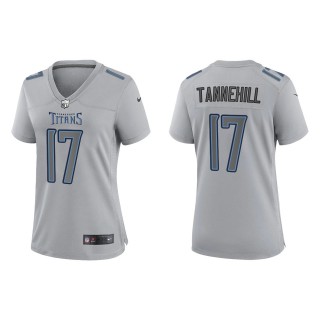 Ryan Tannehill Women's Tennessee Titans Gray Atmosphere Fashion Game Jersey