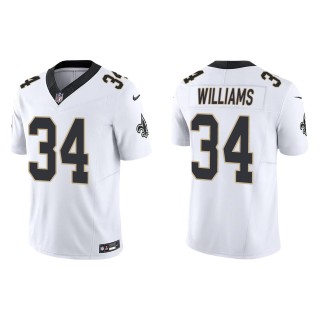 Darrel Williams Saints White Vapor F.U.S.E. Limited Jersey