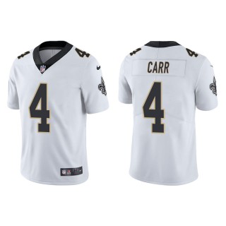 Derek Carr Saints White Vapor Limited Jersey