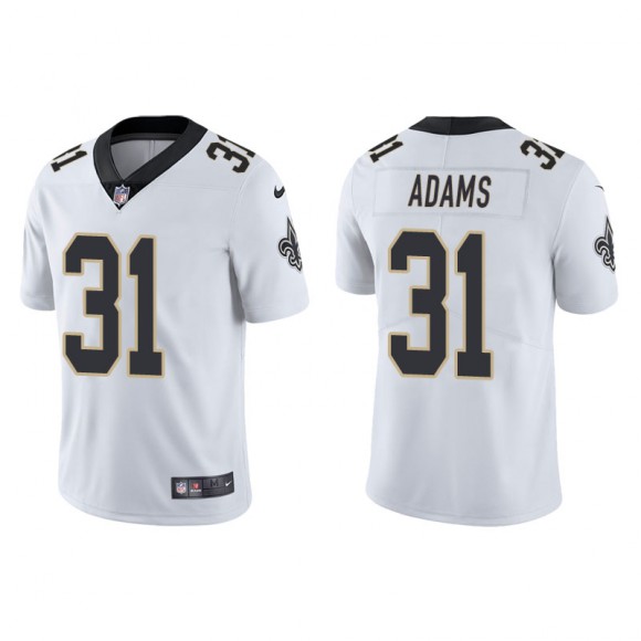 Men's New Orleans Saints Josh Adams White Vapor Limited Jersey
